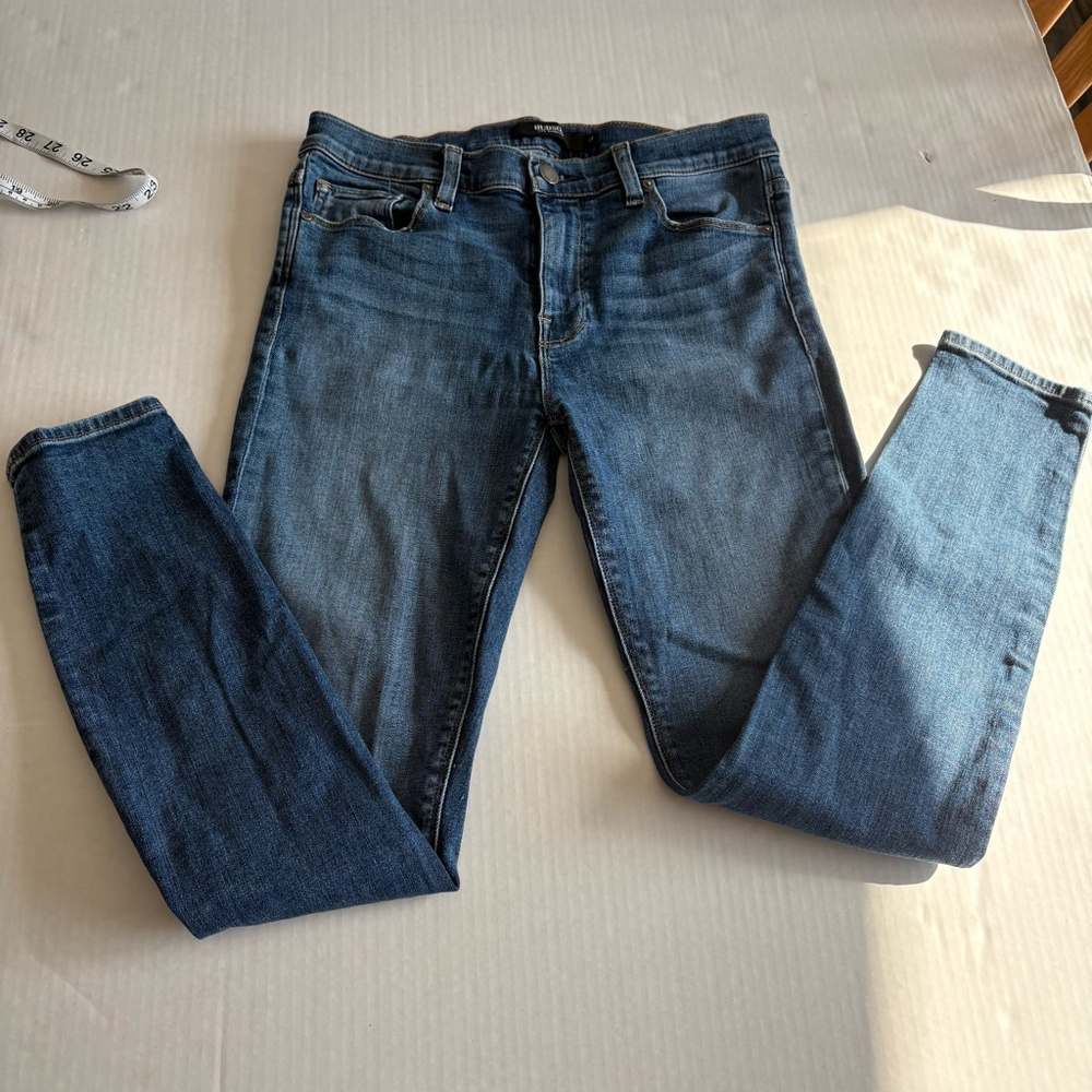 Women's Hudson Nico Super Skinny Jeans Size 27 Blue Denim